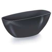 Кашпа за орхидея, антрацит, 36х15х13 см