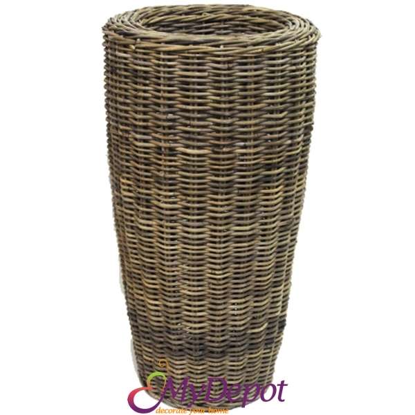 Плетена ратанова ваза, Ф 45х90 см