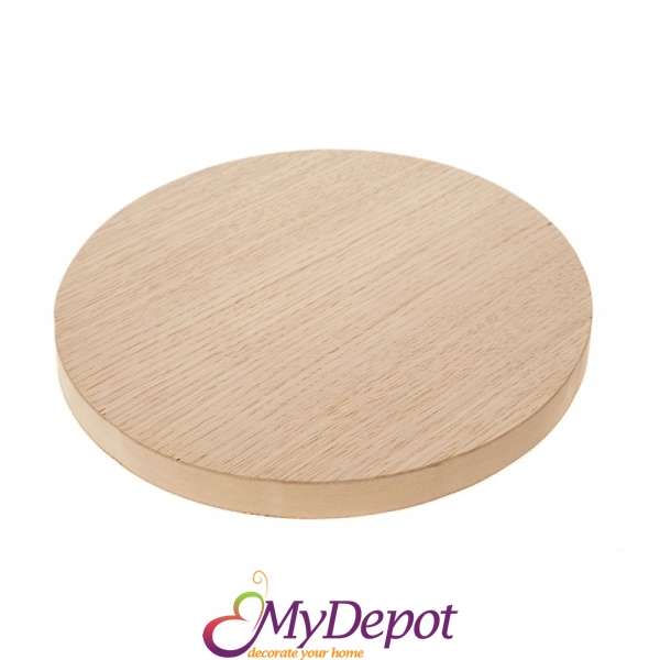 Дървена поставка, кръг, Ф26 см