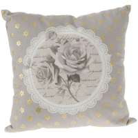 Декоративна възглавница, принт роза, 40х40 см Декоративна възглавница, принт роза, 40х40 см