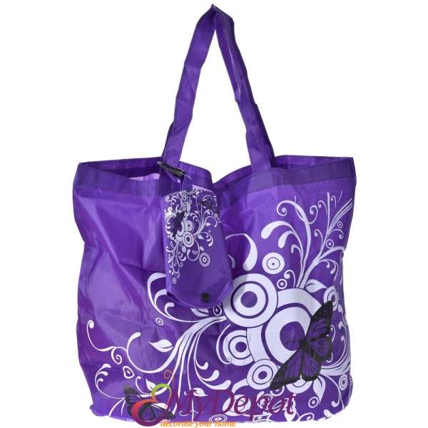 Торбичка за пазаруване, лилава