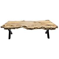 Дървена HAND MADE маса, 230х65х80 см