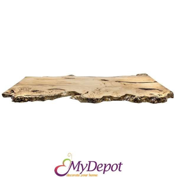 Дървен плот за маса, 245х85х80 см