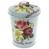 Метална кофа ROSE, синя, Ф14х11х20 см Метална кофа ROSE, синя, Ф14х11х20 см