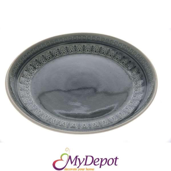 Керамична чиния GRAPHITE, Ф27 см
