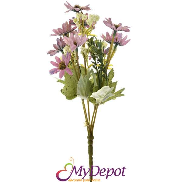 Букет изкуствени цветя, 27 см