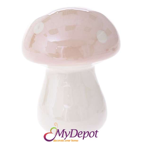 Керамична гъба, розова, Ф8х10 см