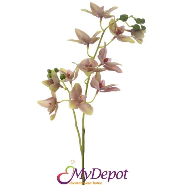Клонка изкуствена орхидея, розова