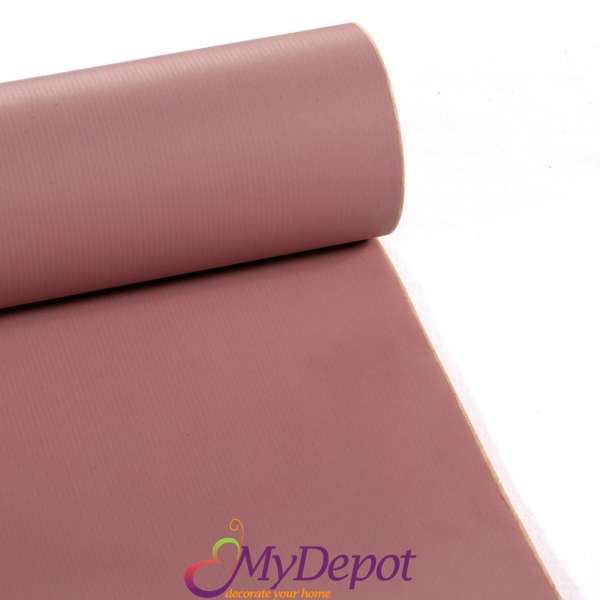 Опаковъчна хартия крафт - розово, 60х50 М