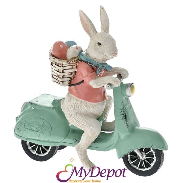 Поли заек със скутер, 19х8х18 см
