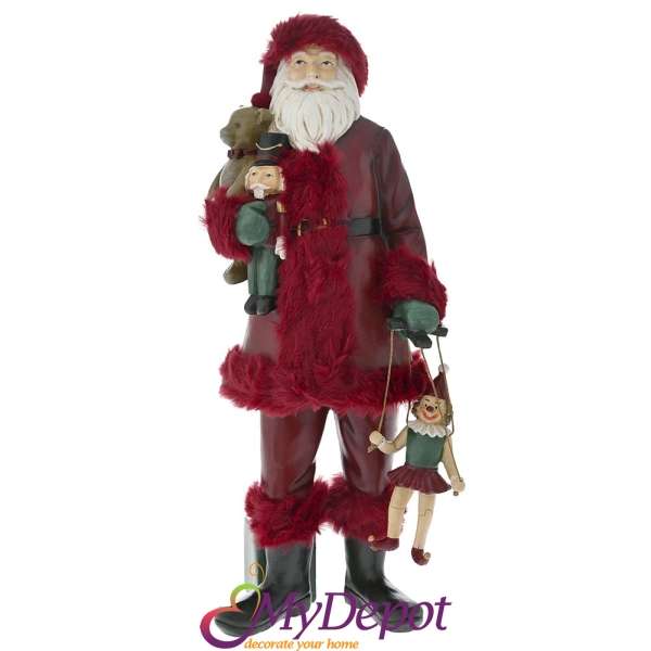 Поли Дядо Коледа с марионетки, 14х12х38 см