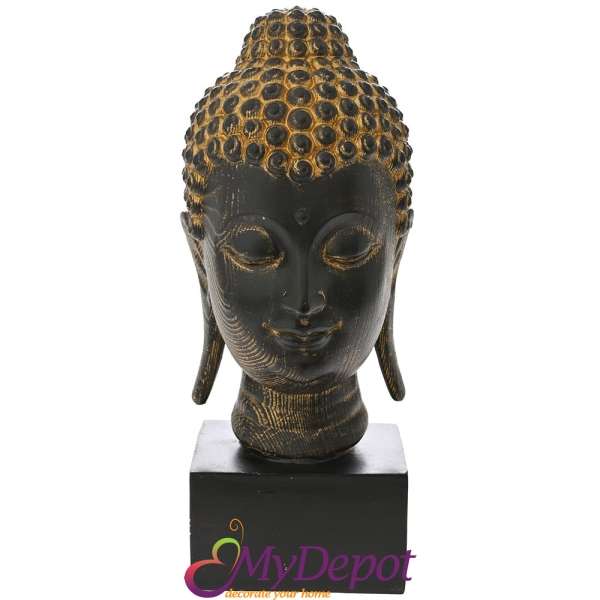 Полирезинова фигура Буда, 16х15х34 см