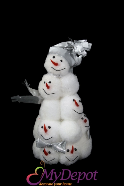 Снежни снежковци-пирамида,24 см.(1/48)